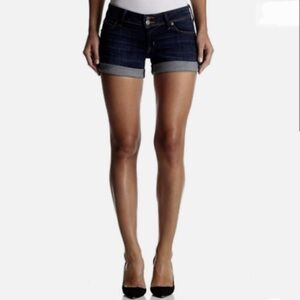 Hudson Croxley Mid-Thigh Denim Shorts